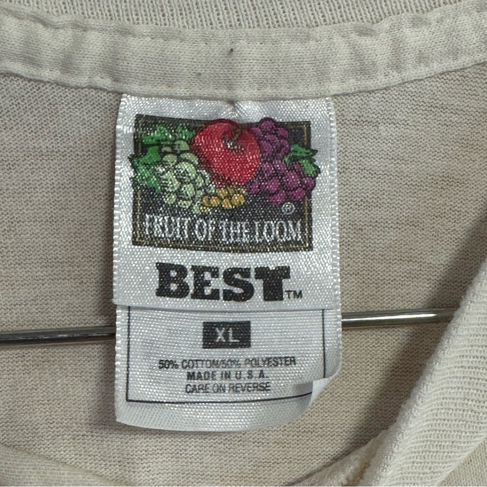 Vintage Owensville Middle School Band Free Us Single Stitch 1997 White Tee XL - Picture 5 of 7